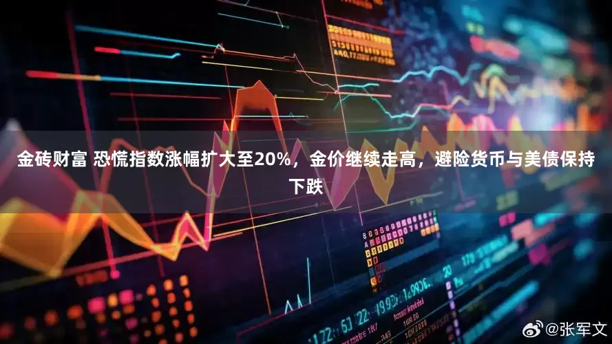 金砖财富 恐慌指数涨幅扩大至20%，金价继续走高，避险货币与美债保持下跌
