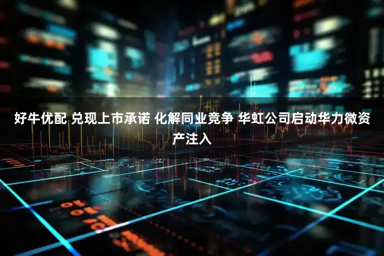 好牛优配 兑现上市承诺 化解同业竞争 华虹公司启动华力微资产注入
