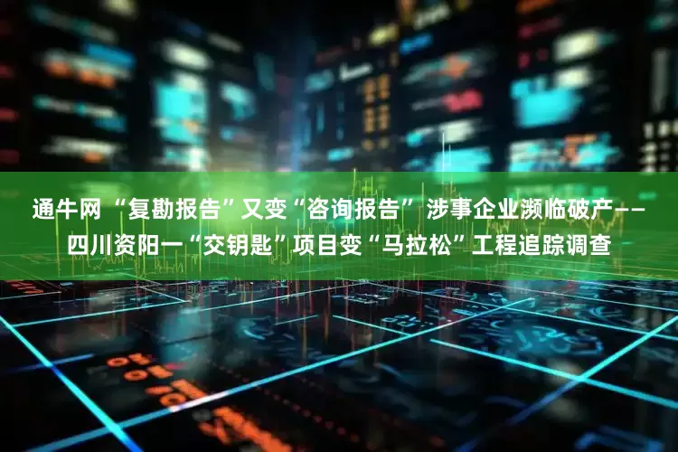 通牛网 “复勘报告”又变“咨询报告” 涉事企业濒临破产——四川资阳一“交钥匙”项目变“马拉松”工程追踪调查